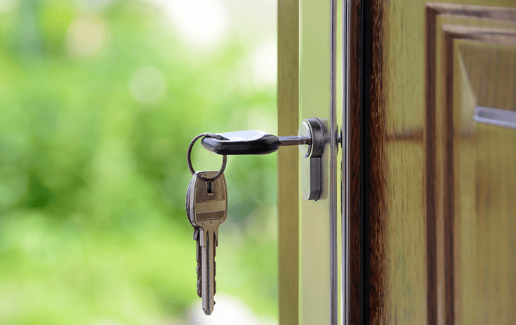 Key-in-door