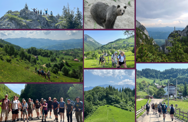 Photos from our Romania hiking adventure