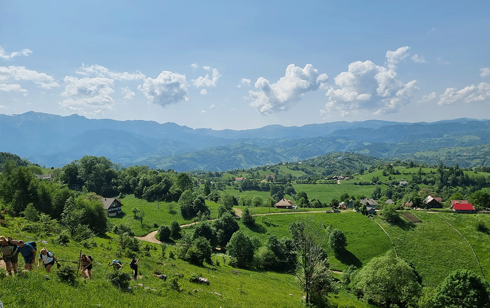 View of the Magura countryside
