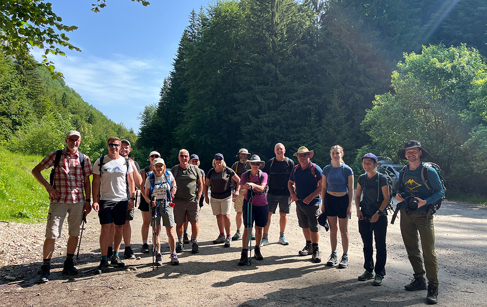 The Goodmans Romania adventure team